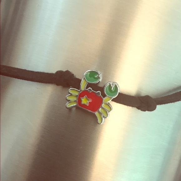 CANCER astrology zodiac leather wrap bracelet - Picture 3 of 3